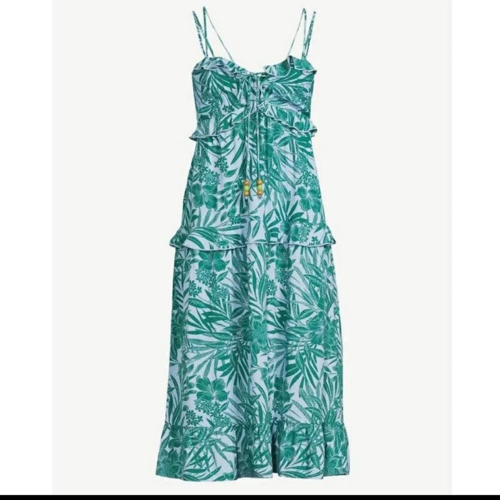 Sofia Vergara Tropical Empire Dress